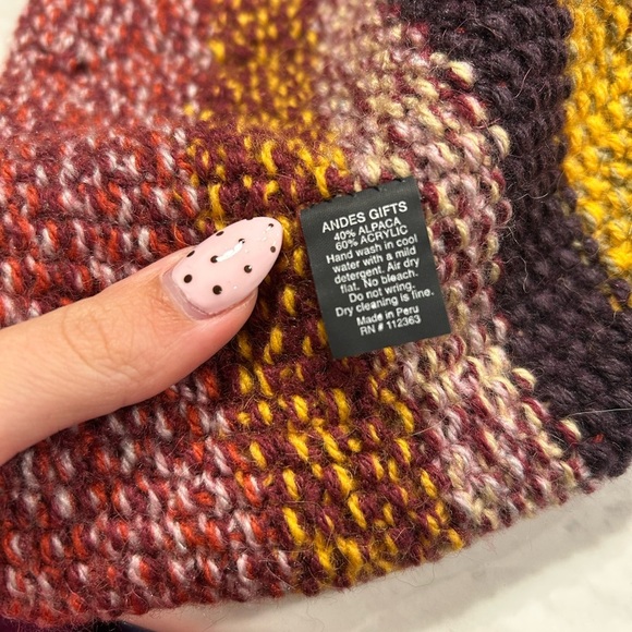 Unbranded Colorful Alpaca Knit Beanie OS - Picture 3 of 3